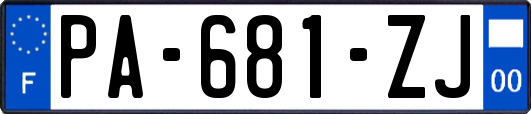 PA-681-ZJ
