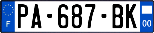 PA-687-BK