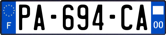 PA-694-CA