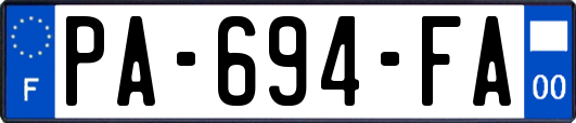 PA-694-FA