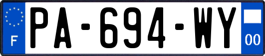 PA-694-WY