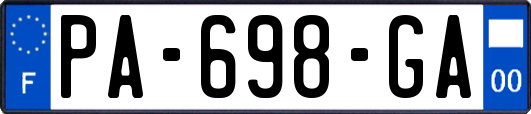 PA-698-GA
