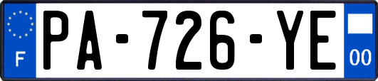 PA-726-YE
