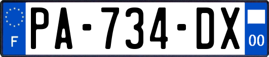 PA-734-DX
