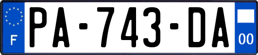 PA-743-DA