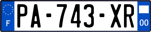 PA-743-XR