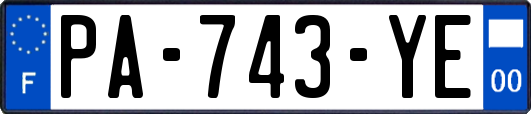 PA-743-YE