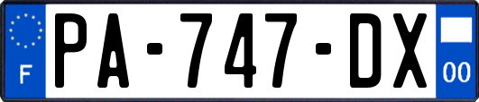PA-747-DX