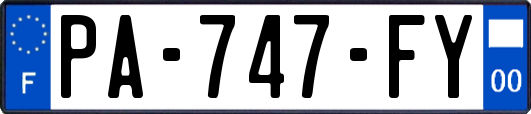 PA-747-FY