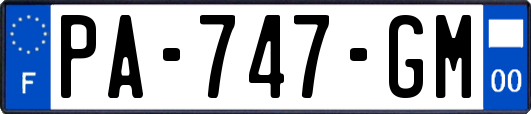 PA-747-GM
