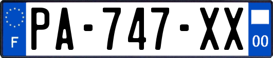 PA-747-XX