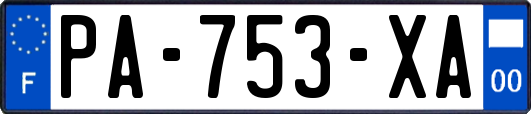 PA-753-XA