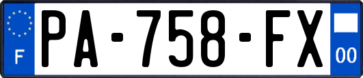 PA-758-FX