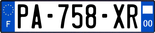 PA-758-XR