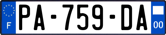 PA-759-DA
