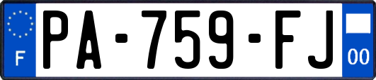 PA-759-FJ
