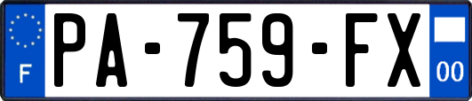 PA-759-FX