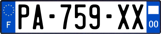 PA-759-XX