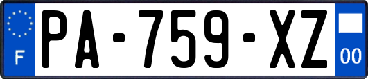 PA-759-XZ