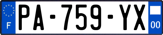 PA-759-YX