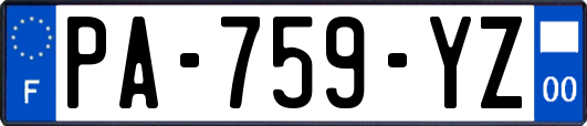 PA-759-YZ