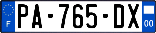PA-765-DX