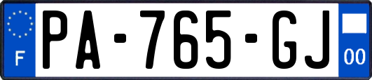 PA-765-GJ
