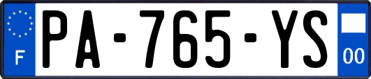 PA-765-YS