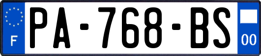 PA-768-BS