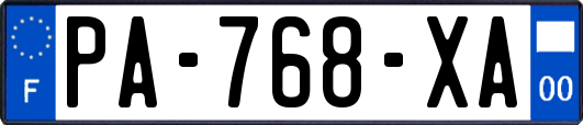 PA-768-XA