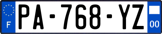 PA-768-YZ