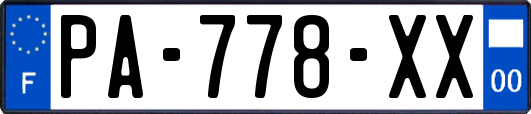 PA-778-XX