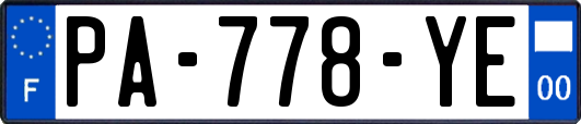 PA-778-YE