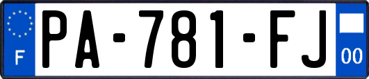 PA-781-FJ