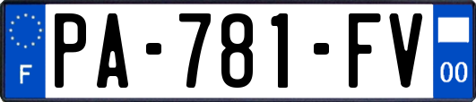 PA-781-FV