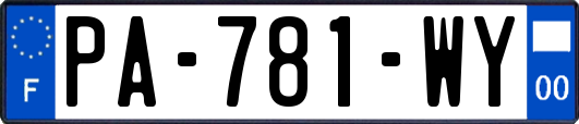 PA-781-WY
