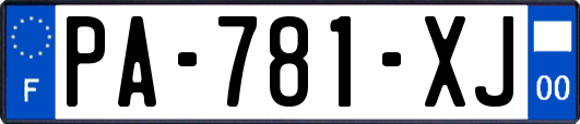 PA-781-XJ