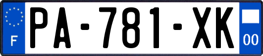 PA-781-XK