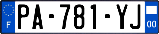 PA-781-YJ
