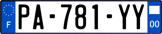 PA-781-YY