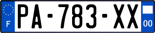 PA-783-XX