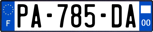 PA-785-DA