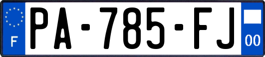PA-785-FJ
