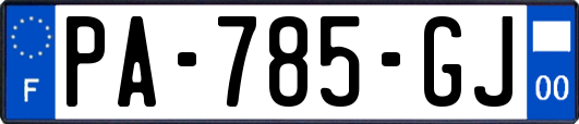 PA-785-GJ
