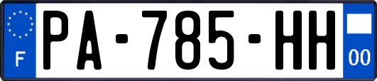 PA-785-HH