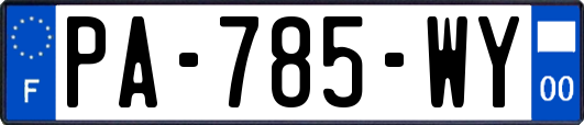 PA-785-WY