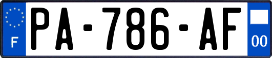 PA-786-AF