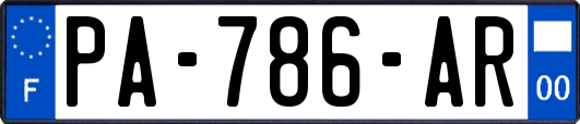 PA-786-AR