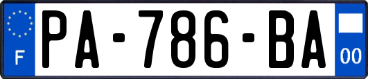 PA-786-BA