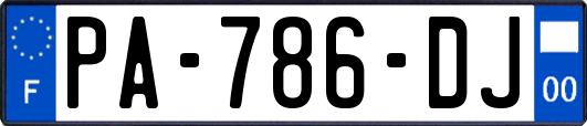 PA-786-DJ